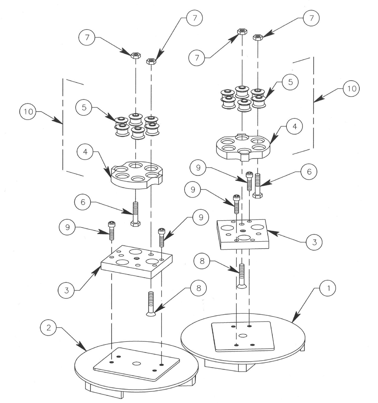 Rubber mount Lord® Type
