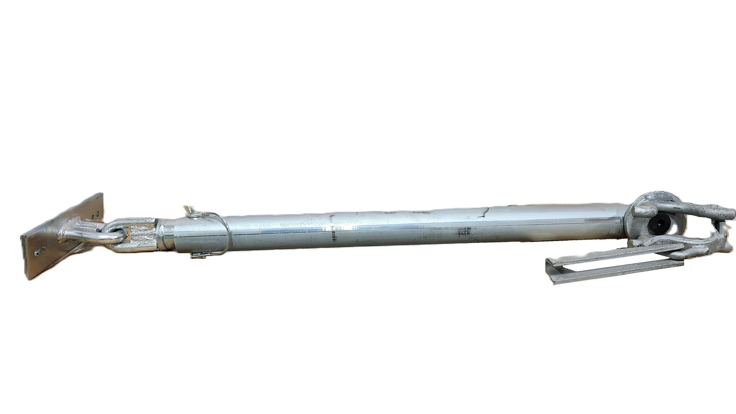 Wall anchor galvanized with wedge clamp