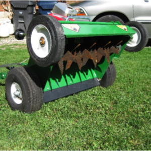 Dethatcher 18" swath Honda powered