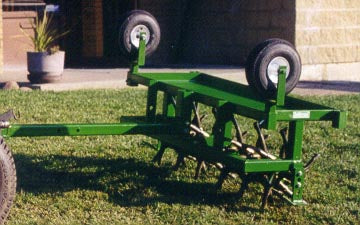 BA-400 Aerator tow behind 48" with transport wheel assembly