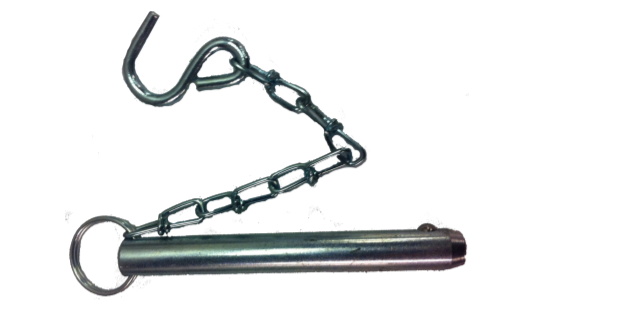 Lock Pin with Chain and S-Hook