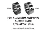 Slitter knife for aluminum and vinyl