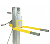 Contractor/Material lift Series 2400 w/brake 450 LB maximum load