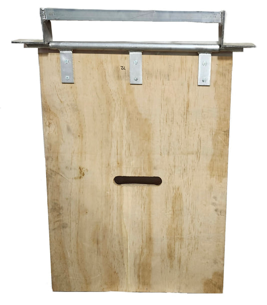 Hatch only for ladder to be used on arch frames only