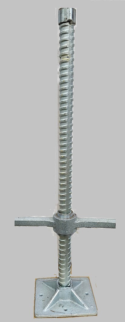 Screw jack galvanized 24"