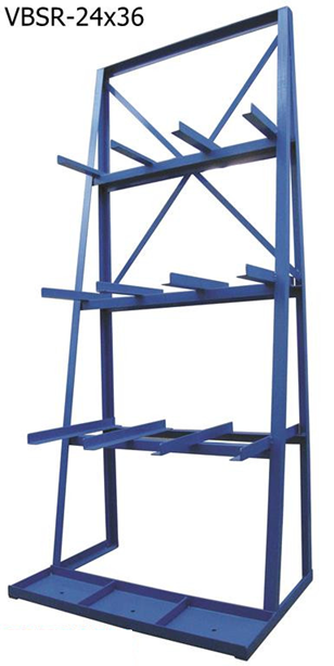Storage rack, vertical bar Made in Canada – Equipment Depot Canada Inc.