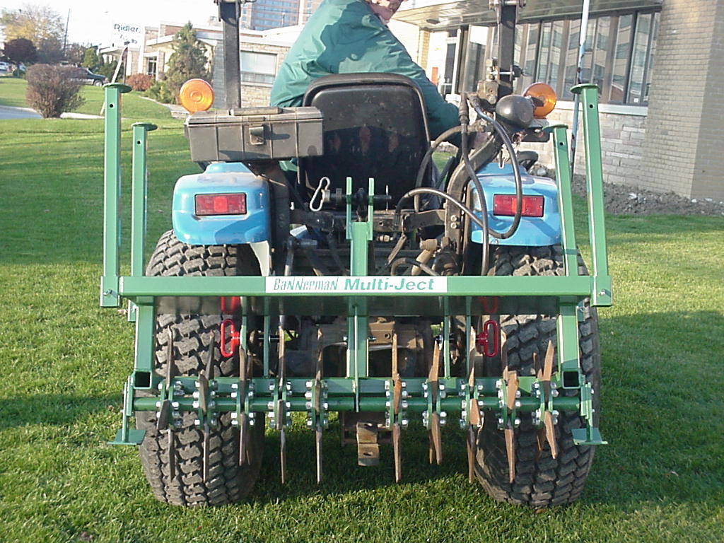 BA-400 Aerator tow behind 48" with transport wheel assembly