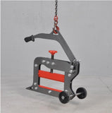 Brick splitter maximum cutting height 4.33" / length 13"