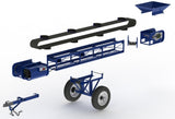 Conveyor modular 10" flat belt
