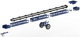 Conveyor modular 10" flat belt