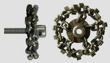 Cutter chain cutter for Flexi-Rooter