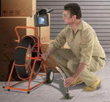 Drain inspection system for 2"-4" lines,Gen-Eye Mini Pod,self leveling colour camera