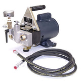 Hydrostatic test pumps from 1 to 4 GPM and 300 to 1,000 PSI