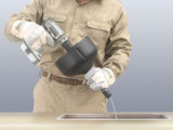 Drain cleaner for 1-1/2" to 2" lines hand held