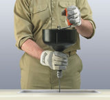Drain cleaner for 1-1/2" to 2" lines hand held