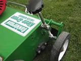 Dethatcher 18" swath Honda powered